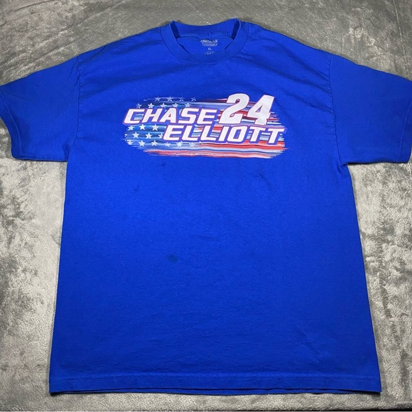 Chase Elliott T-Shirt Men’s XL NASCAR Racing 24 Hendrick Motorsports SS Crew - Picture 7 of 10